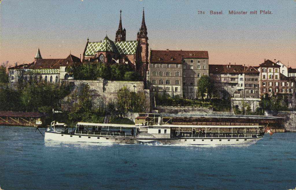 Basel, Münster mit Pfalz